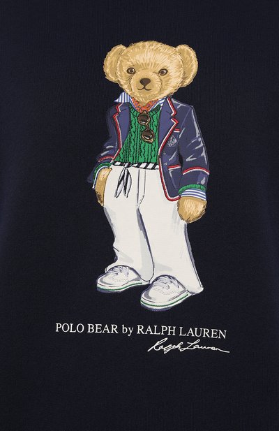 Хлопковый свитшот POLO RALPH LAUREN, арт. 211924304, фото 5