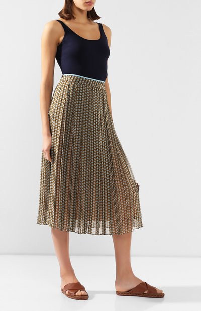 Кожаные шлепанцы cross LORO PIANA, арт. FAL1149, фото 2