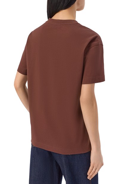 Хлопковая футболка BRUNELLO CUCINELLI, арт. MPT81EC710, фото 4