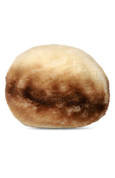 Меховой берет из норки FURLAND бежевого цвета по цене 80040 руб., арт. 0013600110152300000, фото 3 Меховой берет из норки FURLAND, арт. 0013600110152300000, фото 3