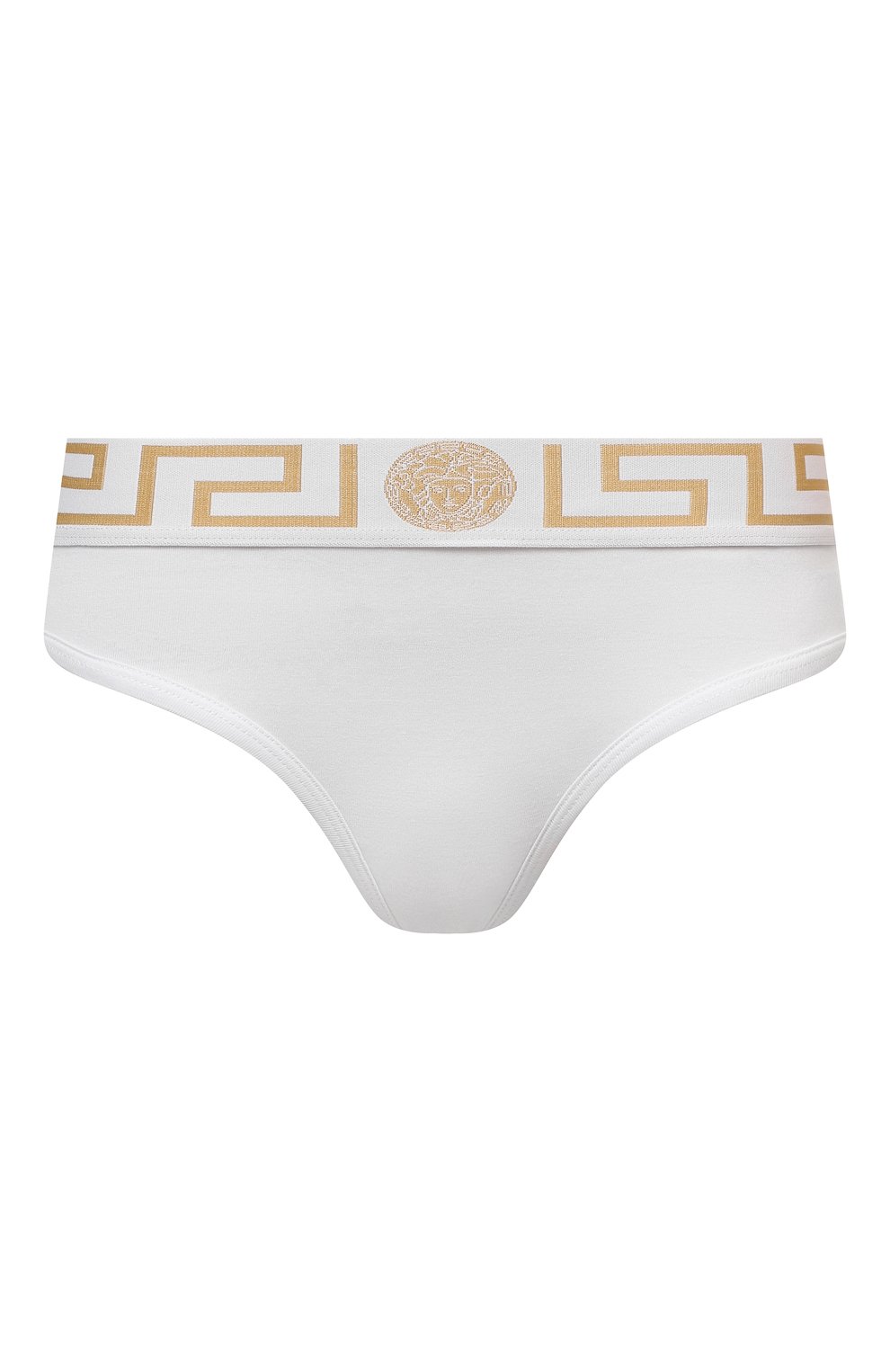 Трусы-слипы VERSACE белого цвета по цене 9950 руб., арт. 1001381/A232741, фото 1 Трусы-слипы VERSACE, арт. 1001381/A232741, фото 1