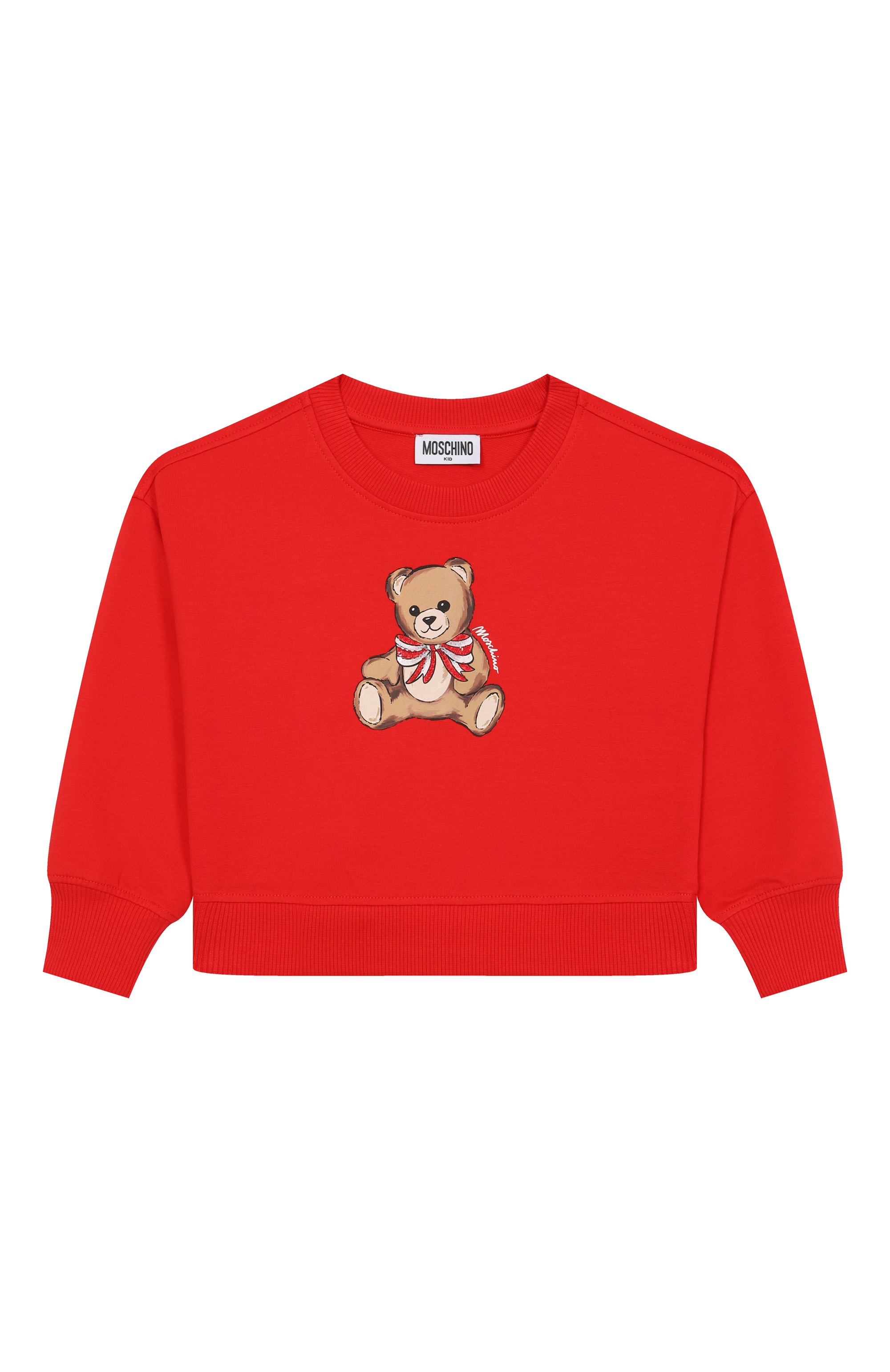 Хлопковый свитшот MOSCHINO, арт. HDF06G/LDA16/4-8, фото 1