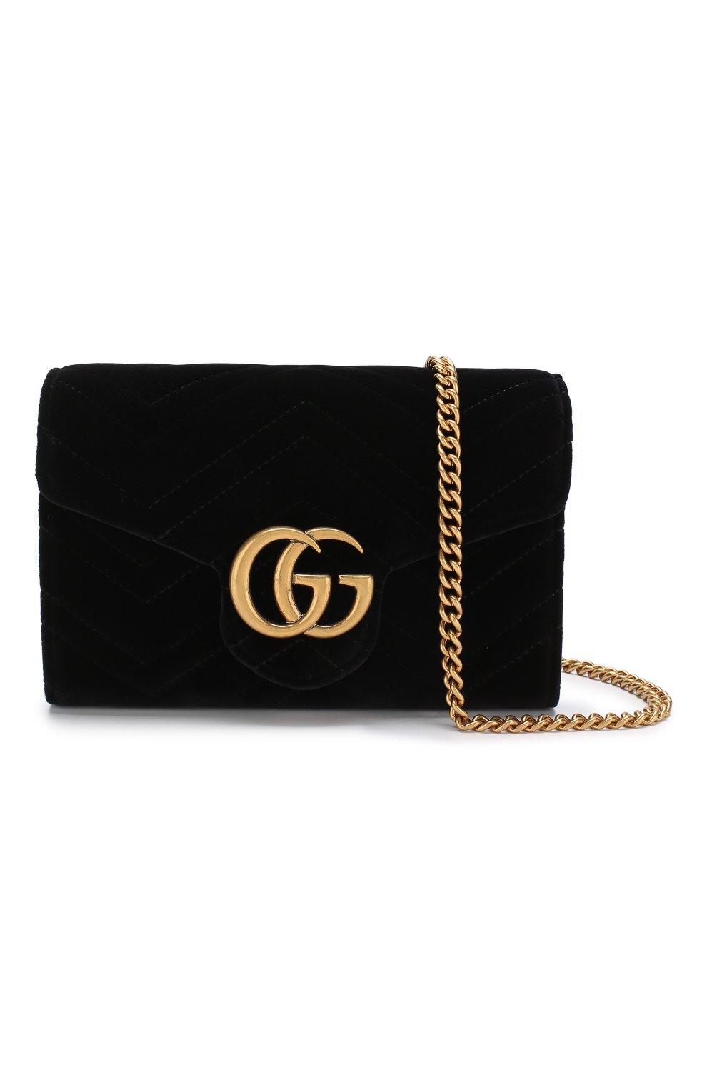 Сумка gg marmont из бархата GUCCI, арт. 474575/9QIDT, фото 5