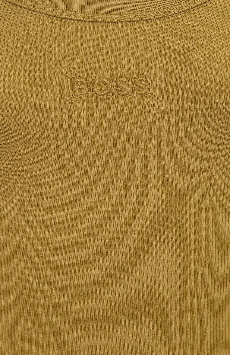 Хлопковая майка BOSS ORANGE, арт. 50504245, фото 1