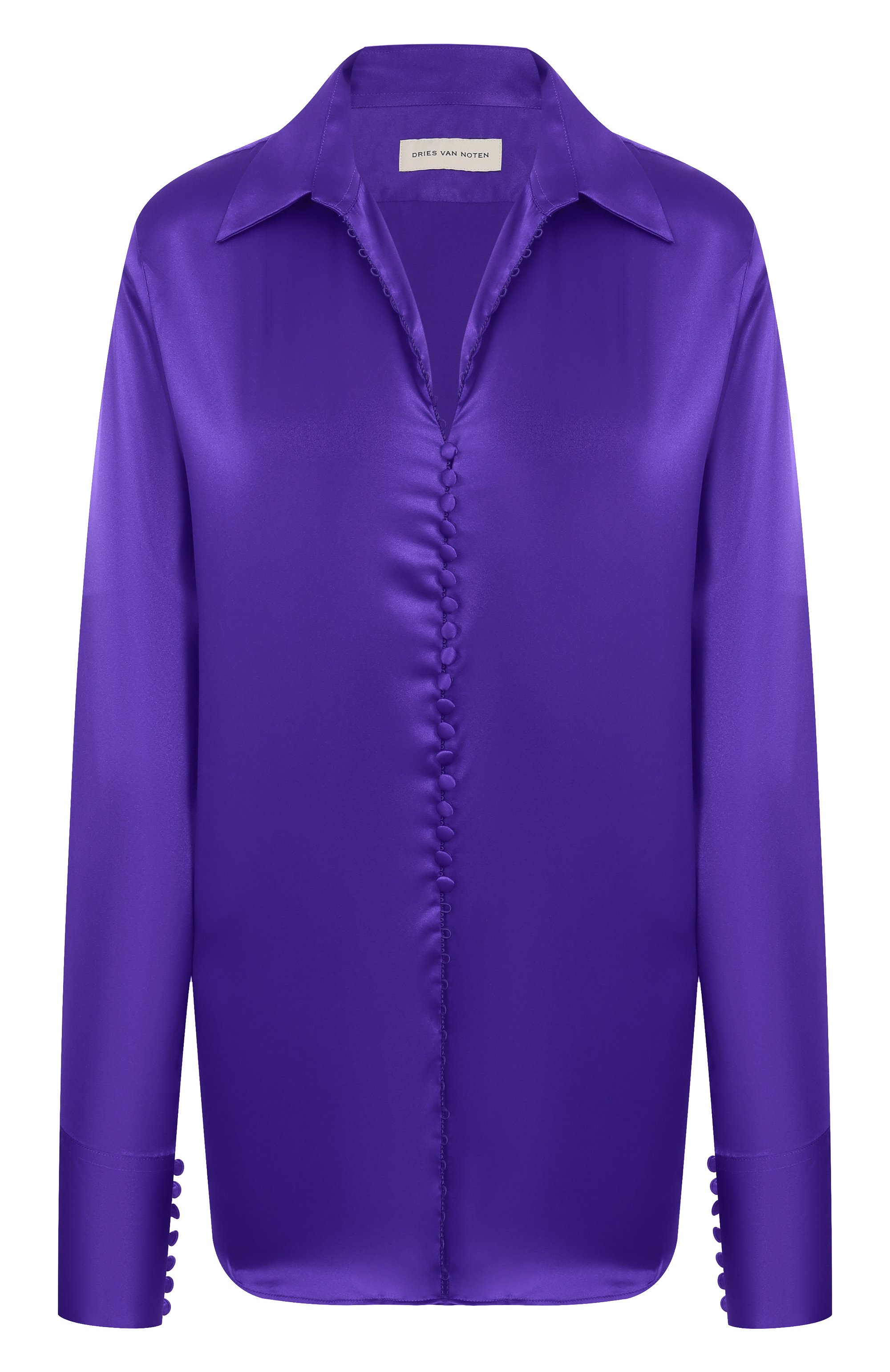 Атласная блузка DRIES VAN NOTEN, арт. 010769-2032-401, фото 1