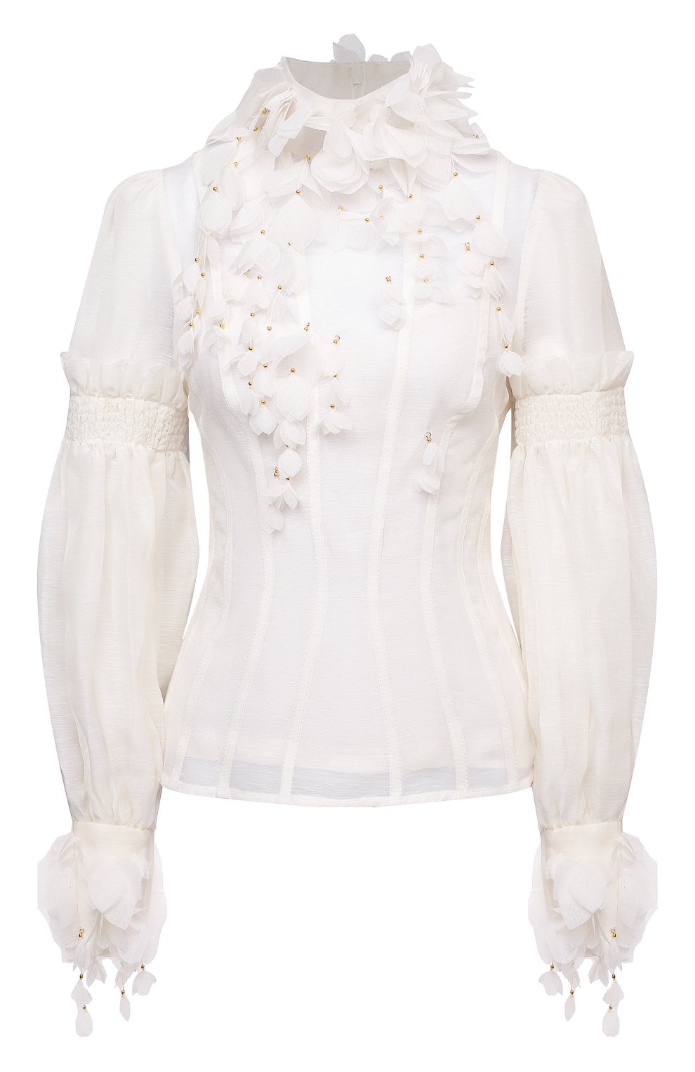 Блузка из льна и шелка ZIMMERMANN, арт. 1337TB0T, фото 1