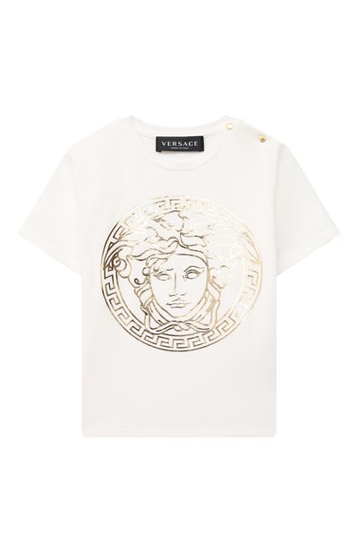 Хлопковая футболка VERSACE, арт. 1000102/1A00229, фото 1