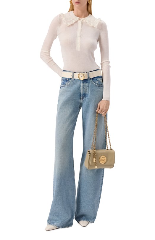 Сумка Heritage Chloé CH25AS585P75 Бежевый  CH25AS585P75 Фото 7