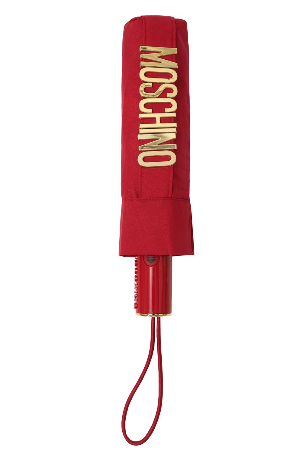 Складной зонт MOSCHINO красного цвета по цене 9295 руб., арт. 8983-0PENCL0SEC, фото 6 Складной зонт MOSCHINO, арт. 8983-0PENCL0SEC, фото 6