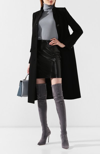 Замшевые ботфорты blade CASADEI, арт. 1T908L100HHCAM09200, фото 2