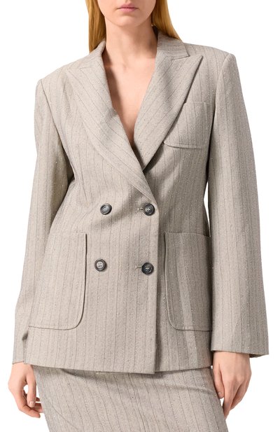 Жакет с отделкой стразами FORTE DEI MARMI COUTURE, арт. 24WF3407, фото 3