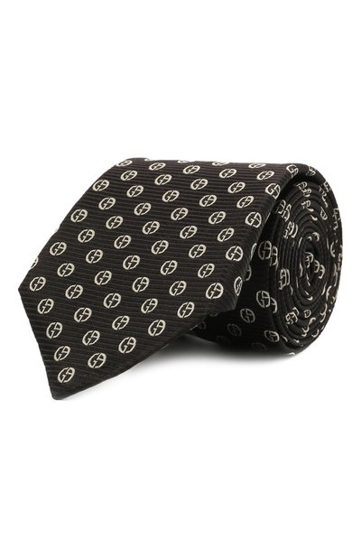 Мужской шелковый галстук GIORGIO ARMANI, арт. 360054/1A909