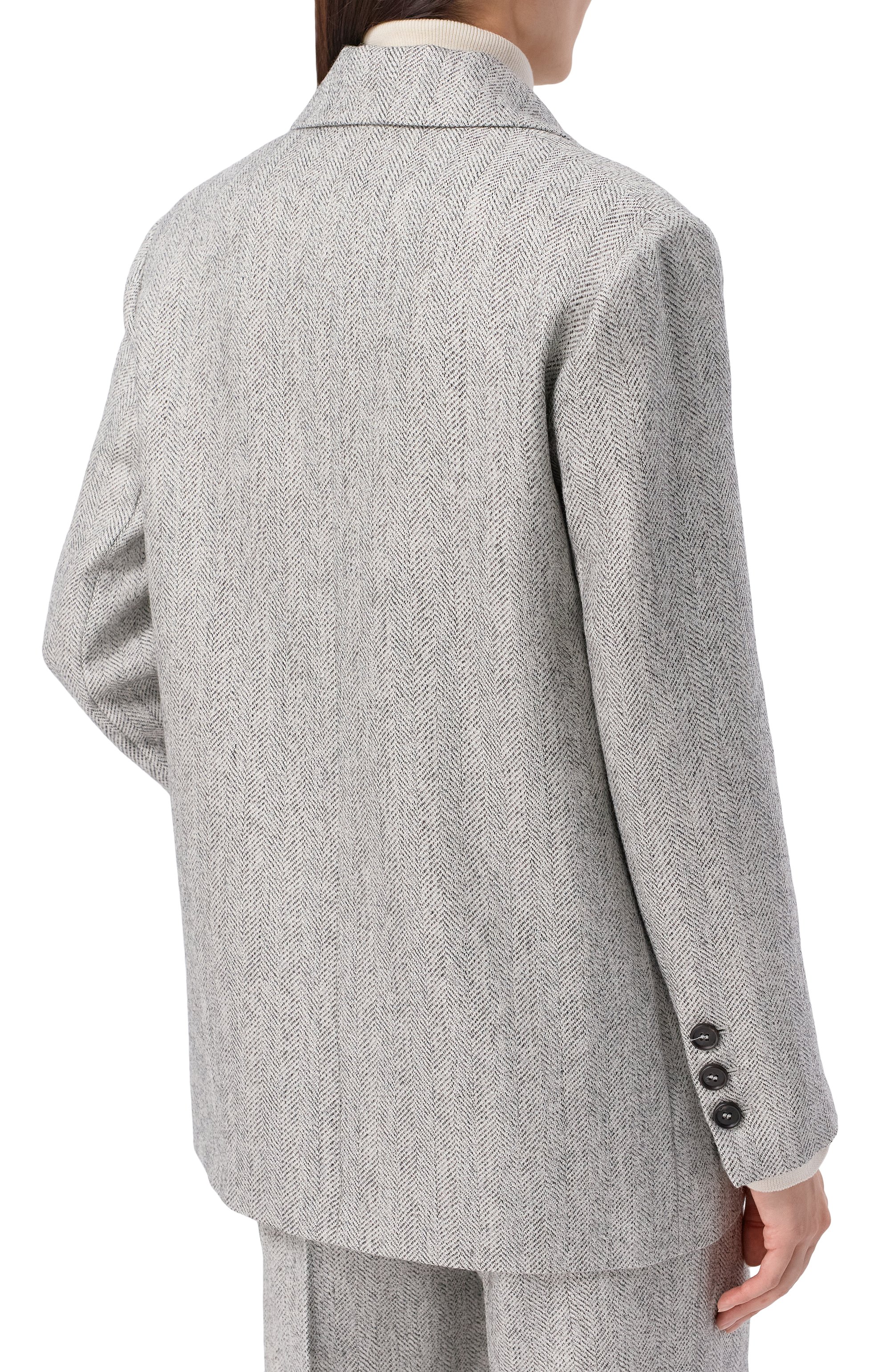 Жакет из шерсти и вискозы ANTONELLI FIRENZE, арт. M3452P/895C, фото 4