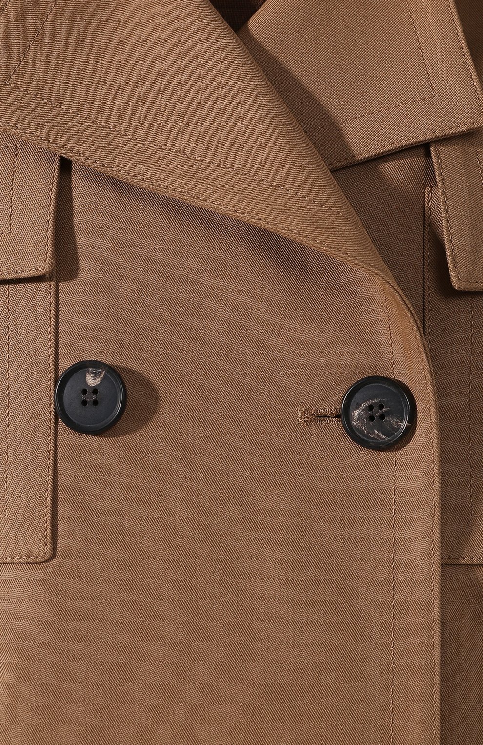 Хлопковое пальто VICTORIA BECKHAM, арт. 1220WCT001054B, фото 5