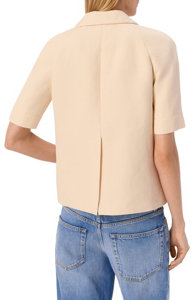 Льняной жакет GUCCI, арт. 823783/Z8B1V, фото 4