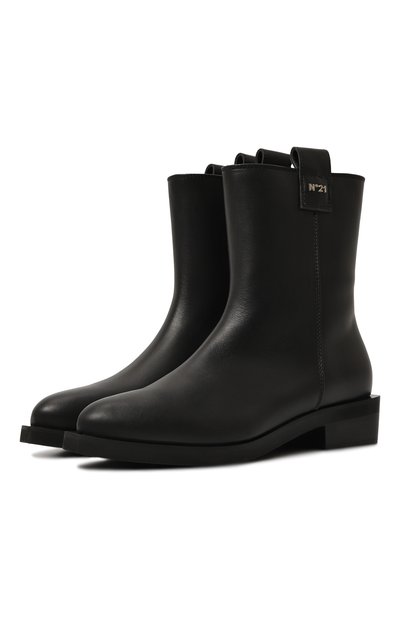 Кожаные ботинки N21, арт. 75297/36-41