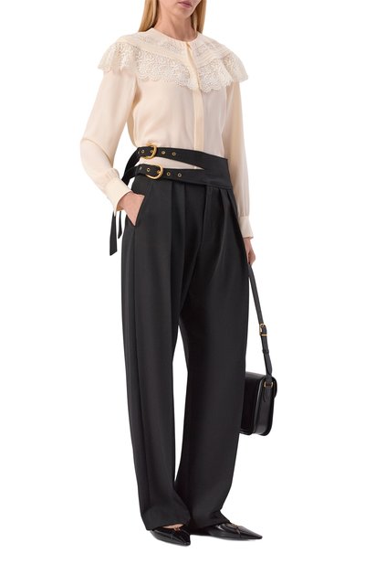 Шерстяные брюки CHLOÉ, арт. CH26SPA08067, фото 2