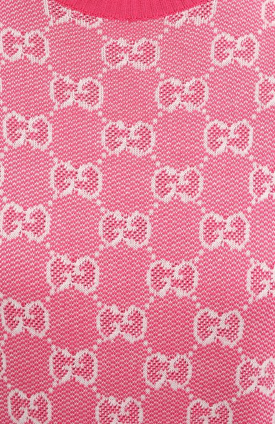Платье из шерсти и хлопка GUCCI, арт. 629464/XKBHQ, фото 5
