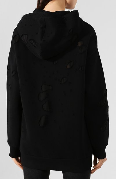 Хлопковое худи GIVENCHY, арт. BW900C3Z3F, фото 4