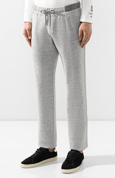 Спортивный костюм из смеси хлопка и льна CAPOBIANCO, арт. 6MT04.MA00., фото 4