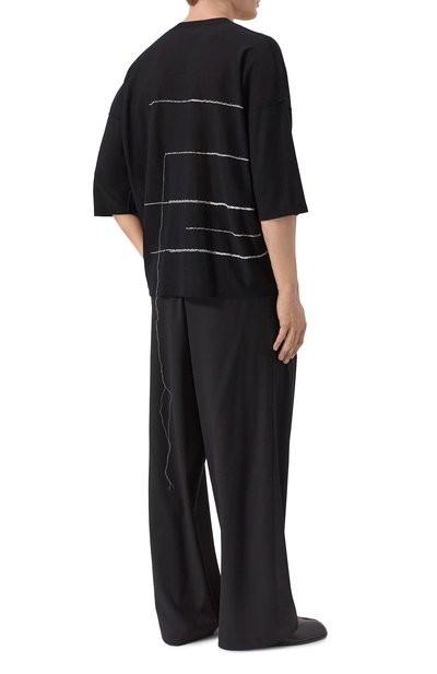 Хлопковый джемпер ISABEL BENENATO, арт. UK66S26, фото 4