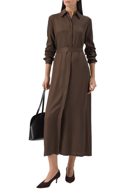 Женские замшевые туфли robbie 55 GIANVITO ROSSI, арт. G22273.55RIC.CAMM0KA
