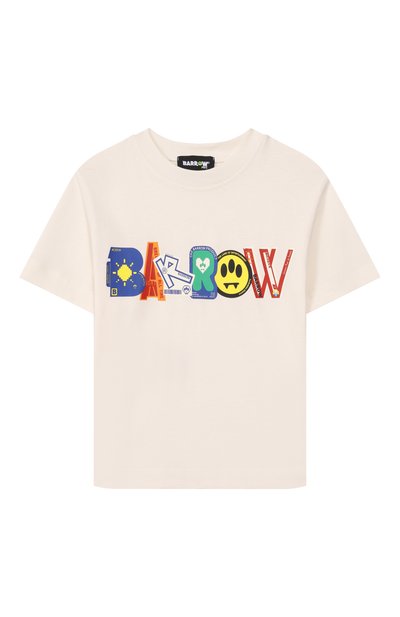 Хлопковая футболка BARROW, арт. S6BKJUTH045