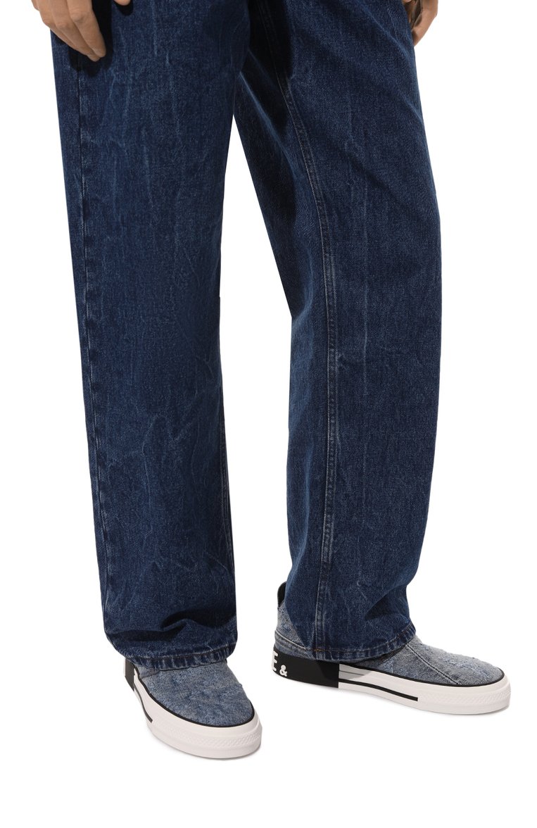 Текстильные слипоны custom 2.zero DOLCE & GABBANA, арт. CS1900/AG416, фото 3