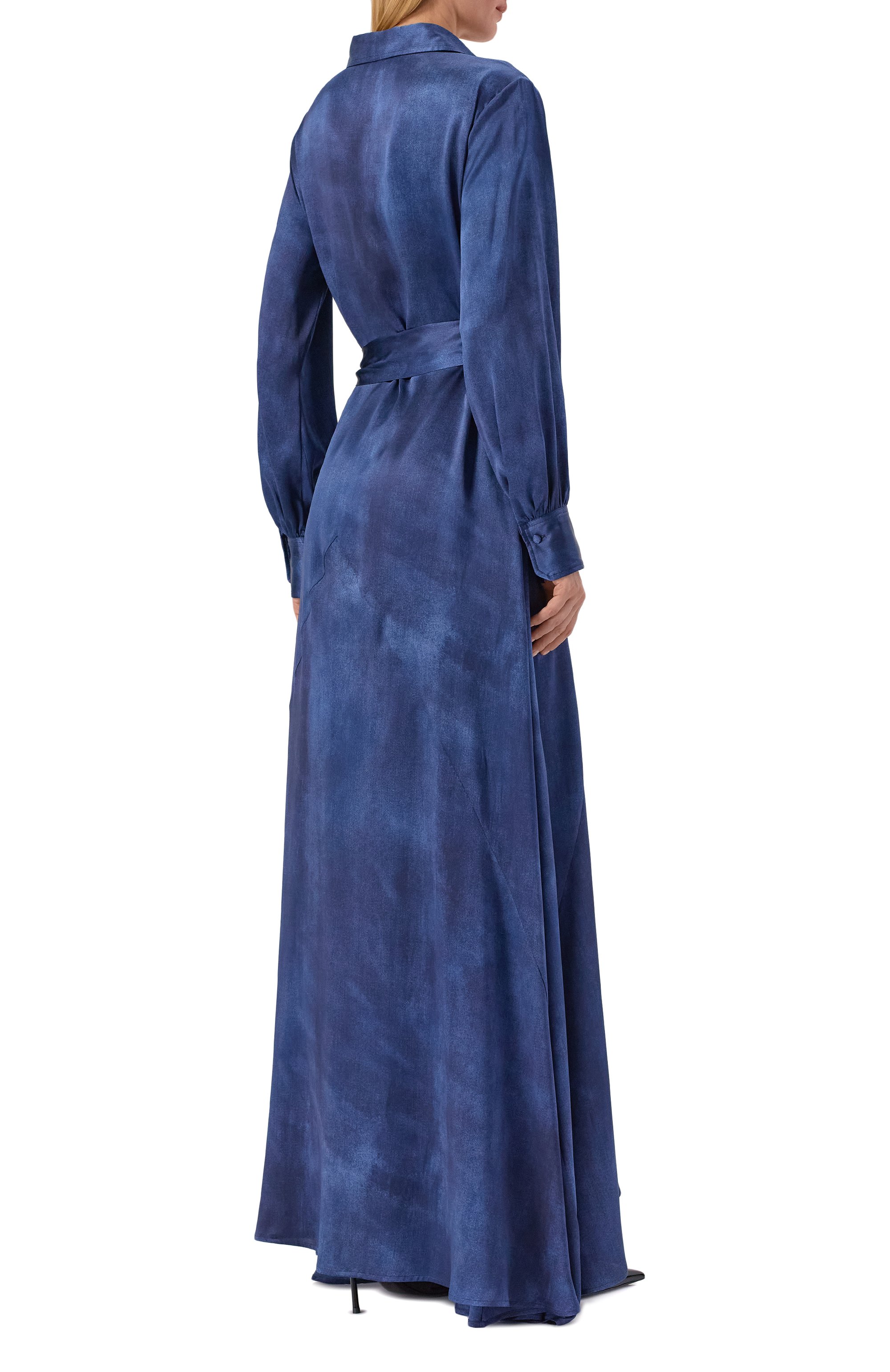 Шелковое платье KITON, арт. D51327K0873G02, фото 3