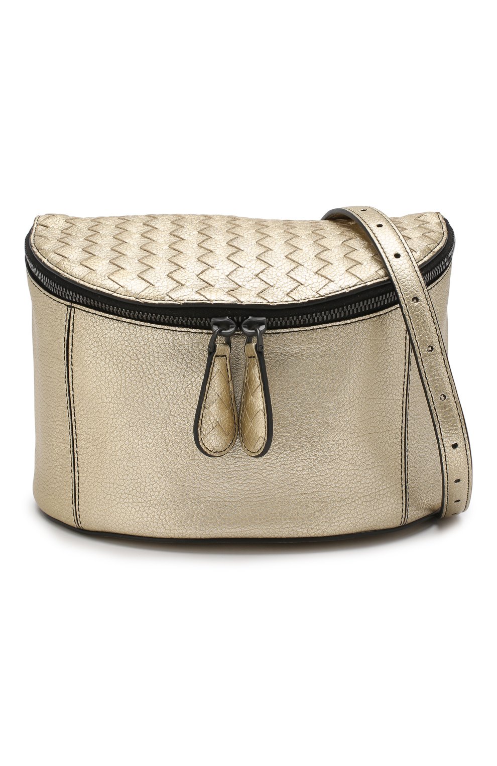Сумка из кожи BOTTEGA VENETA золотого цвета по цене 133500 руб., арт. 542338/VBNF1, фото 5 Сумка из кожи BOTTEGA VENETA, арт. 542338/VBNF1, фото 5