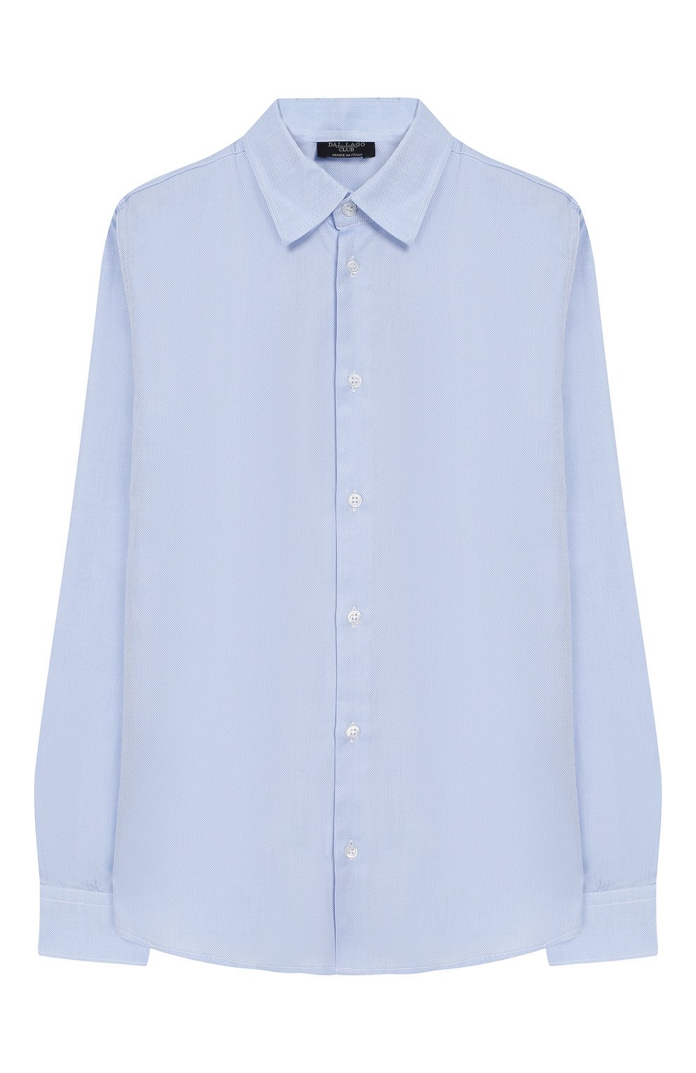 Хлопковая рубашка с воротником кент DAL LAGO, арт. N402/7317/7-12, фото 1