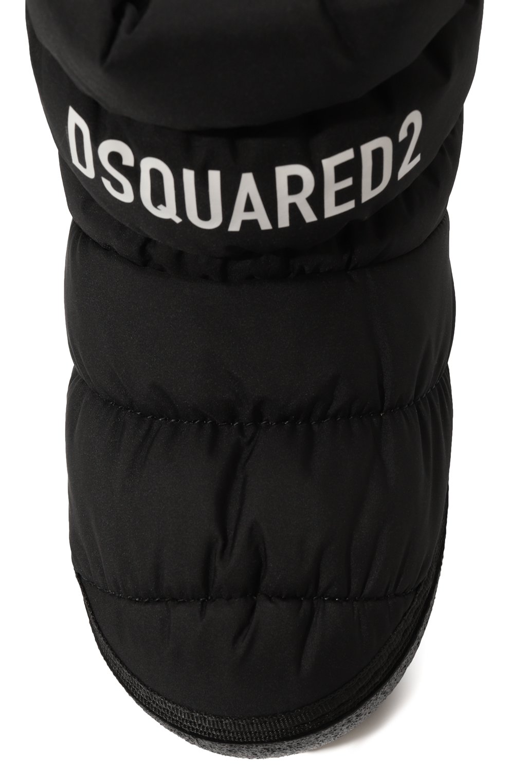 Утепленные сапоги DSQUARED2 черного цвета по цене 17050 руб., арт. 75684/20-27, фото 4 Утепленные сапоги DSQUARED2, арт. 75684/20-27, фото 4