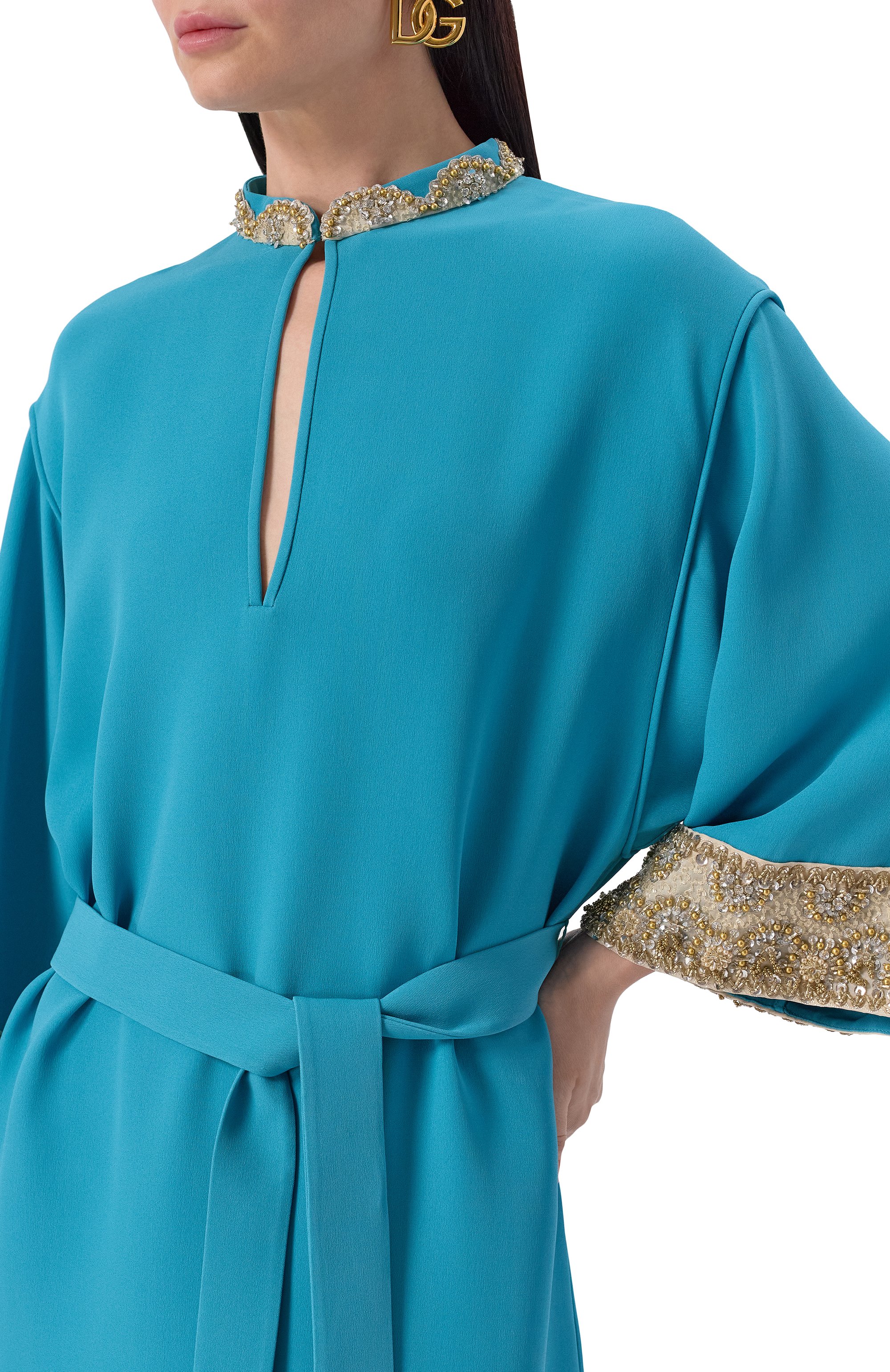 Шелковое платье VALENTINO, арт. 6B3VDKQ61MM, фото 5