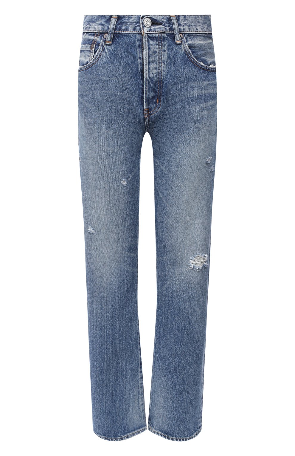 Джинсы MOUSSY голубого цвета по цене 36700 руб., арт. 025DSC11-2250, фото 1 Джинсы MOUSSY, арт. 025DSC11-2250, фото 1