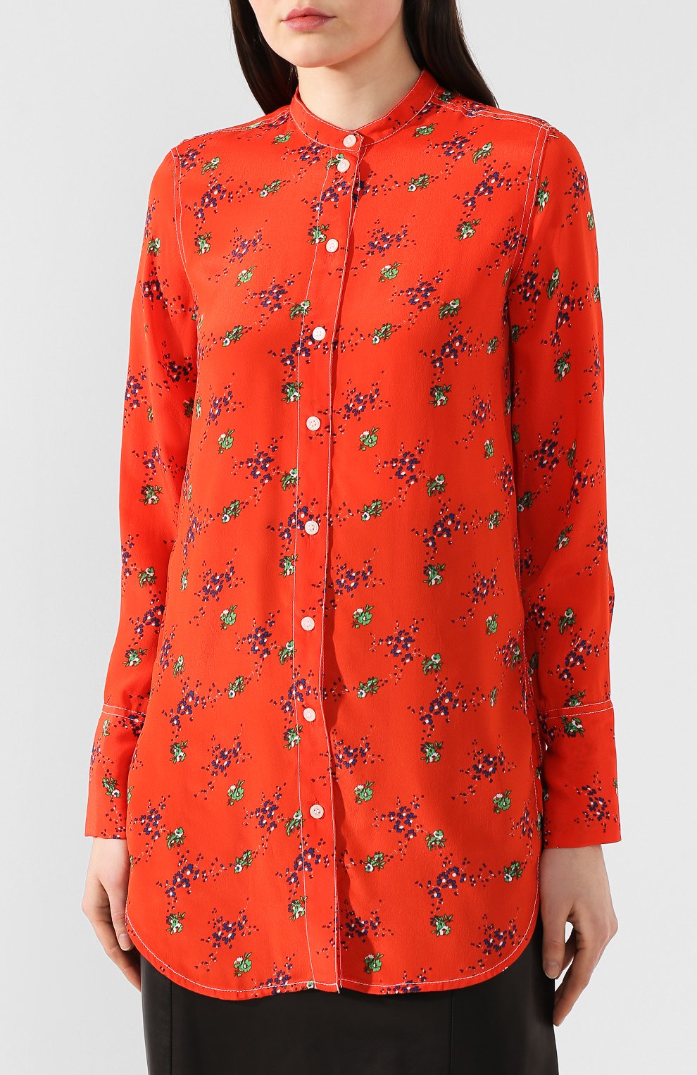 Блузка с принтом BY MALENE BIRGER, арт. Q66134007/SABARA, фото 3