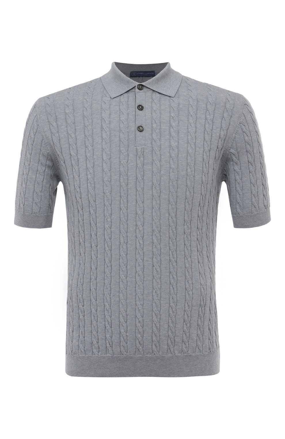 Хлопковое поло ANDREA CAMPAGNA, арт. P24-M7109, фото 1