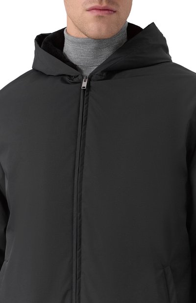 Пуховый бомбер с подкладкой из норки MVST, арт. FTECK-ME5635-4V, фото 5