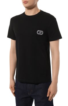 Хлопковая футболка VALENTINO, арт. 3V3MG10V9LJ, фото 3