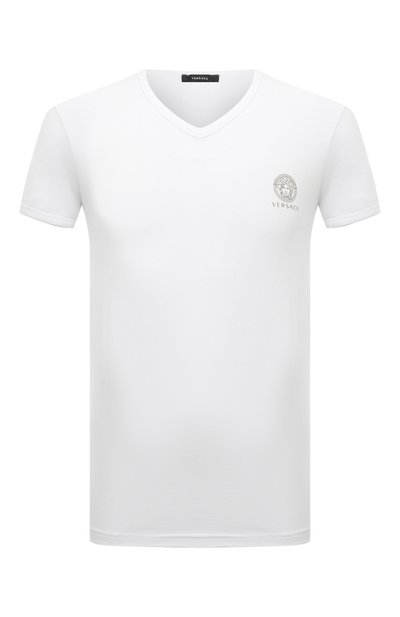 Хлопковая футболка VERSACE, арт. AUU01004/A232741, фото 1
