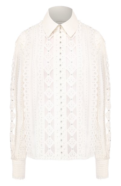 Женская хлопковая блузка ZIMMERMANN, арт. 5684TM0N