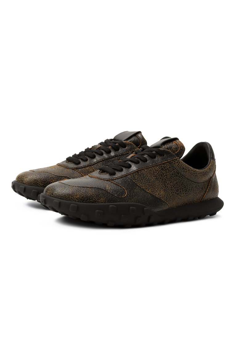 Кожаные кроссовки moon JIL SANDER, арт. J32WS0056/P5342, фото 1