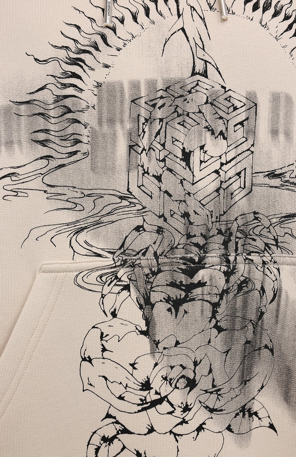 Хлопковое худи GIVENCHY, арт. BMJ0BF3Y69, фото 5