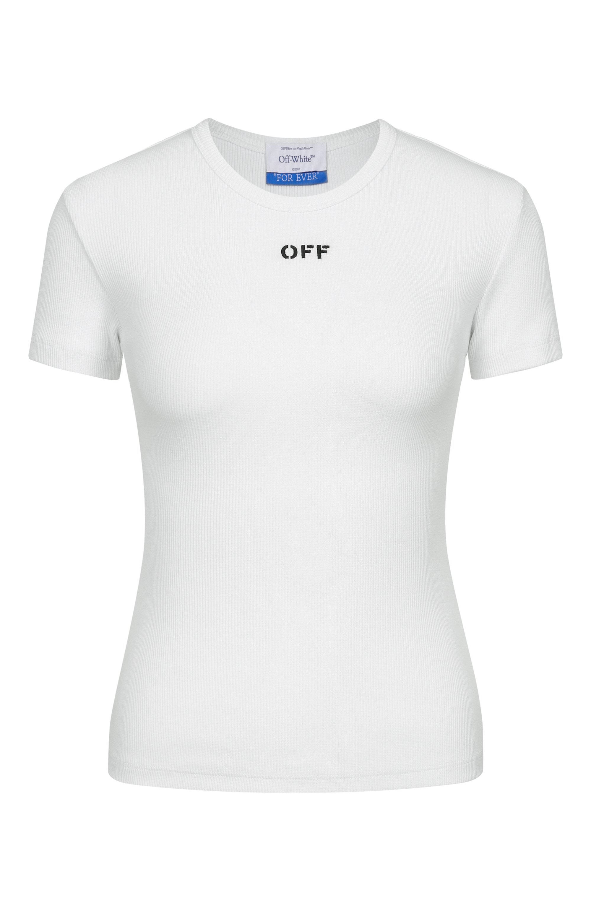 Хлопковая футболка OFF-WHITE, арт. 0WAA065C99JER005, фото 1