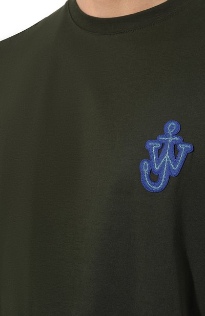 Хлопковая футболка JW ANDERSON, арт. JT0061PG0772 585, фото 5