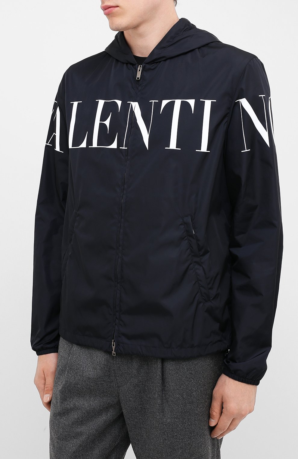 Куртка VALENTINO темно-синего цвета по цене 157500 руб., арт. UV3CI3555AT, фото 3 Куртка VALENTINO, арт. UV3CI3555AT, фото 3