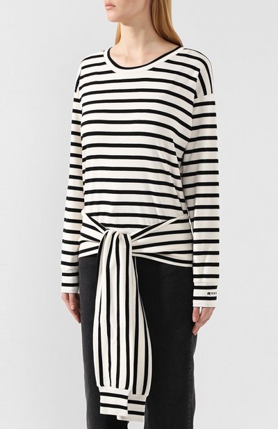 Хлопковый пуловер SONIA RYKIEL, арт. 13504019-FA, фото 3