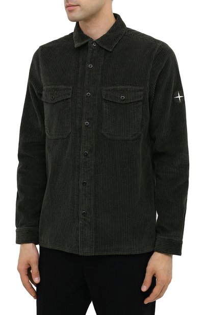 Вельветовая рубашка STONE ISLAND, арт. 731512111, фото 3