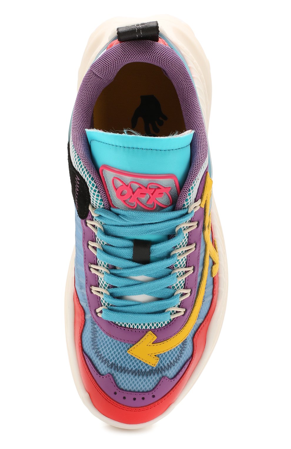 Комбинированные кроссовки odsy-1000 OFF-WHITE, арт. 0WIA180S20FAB0018418, фото 5