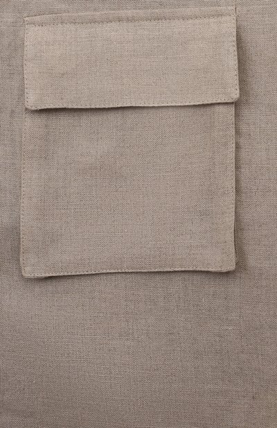 Льняная рубашка DOLCE & GABBANA, арт. L44S01/G7NWR, фото 3