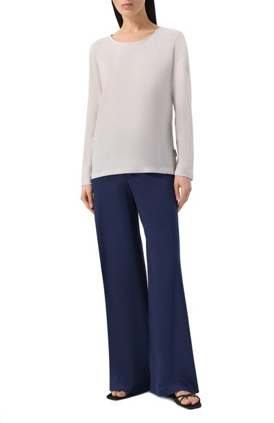 Лонгслив из лиоцелла ZIMMERLI серого цвета по цене 17000 руб., арт. 8010-33005, фото 2 Лонгслив из лиоцелла ZIMMERLI, арт. 8010-33005, фото 2